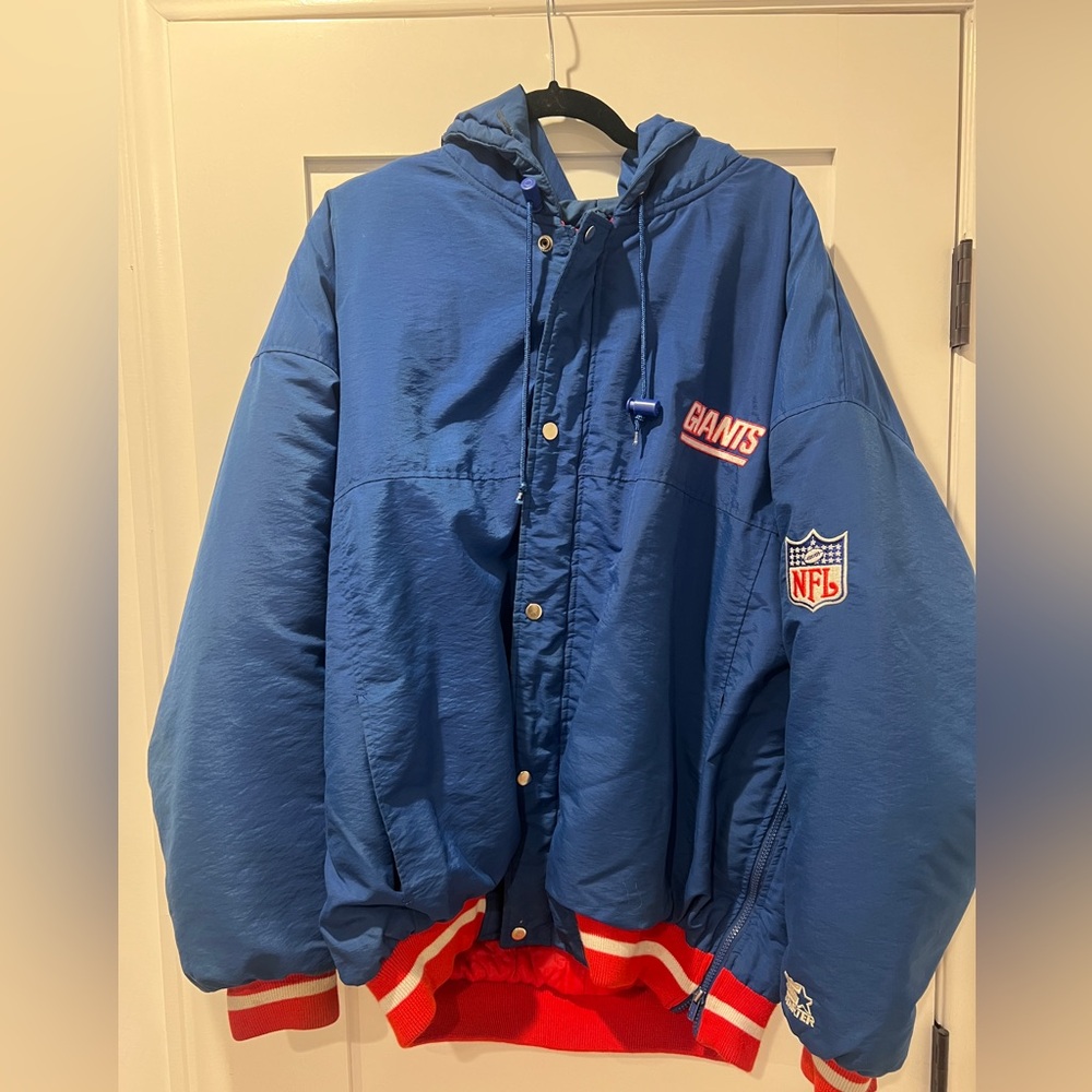 Vintage 1990s New York Giants Starter Parka